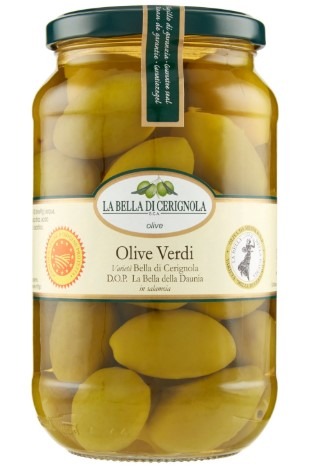  Giant green olives in brine La Bella della Daunia