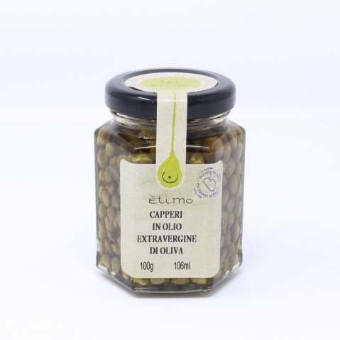  Capers in extra virgin olive oil
