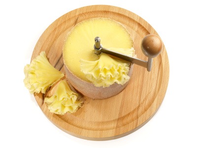  Cheese Curler per Tete de Moine con coperchio (fo