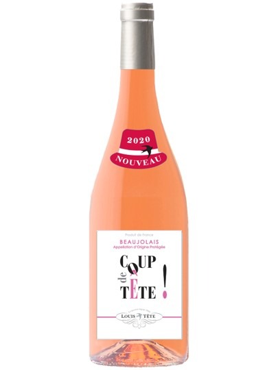  Beaujolais Coup de Tete rosé Louis Tete 2021 - PR