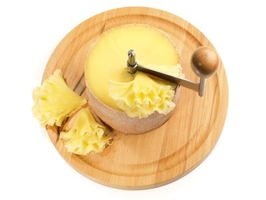  Cheese Curler per Tete de Moine con coperchio (fo
