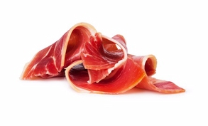  Nebrodi Black Pig Ham freshly sliced