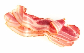  Raw bacon smoked - South Tyrol - Freshly sliced
